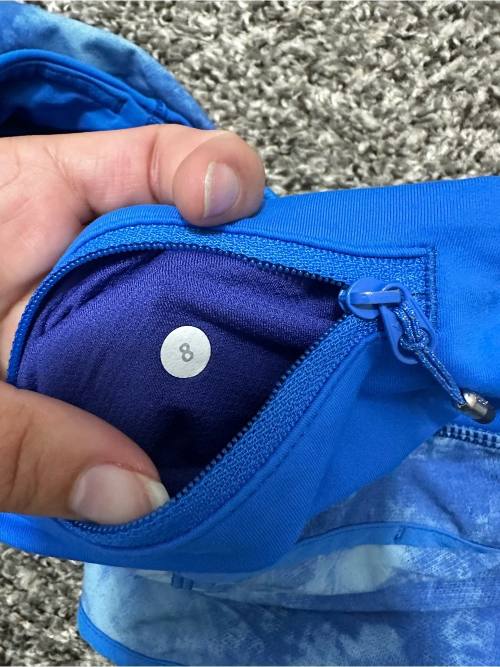 Lululemon tie dye shorts